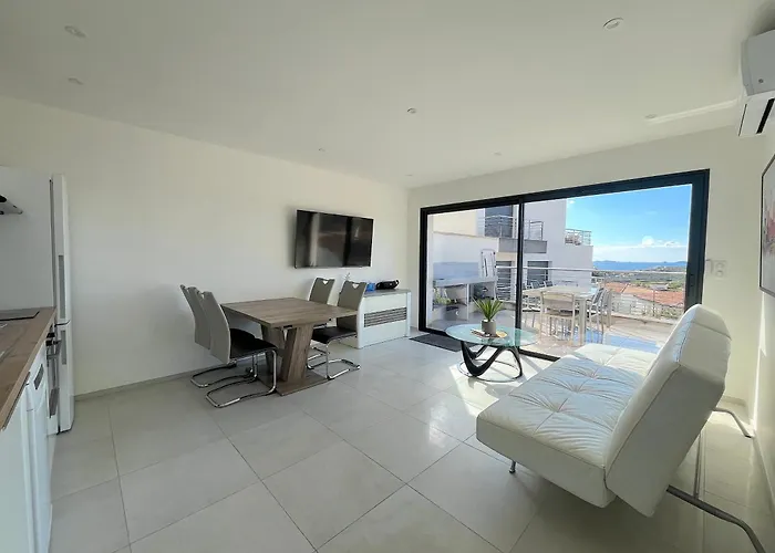 T3 Acum - Domaine Prestigieux Sur Agosta - Exceptionnel 3 Etoiles Apartment